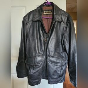 Men's leather jacket